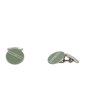 Hermès Enamel Cufflink