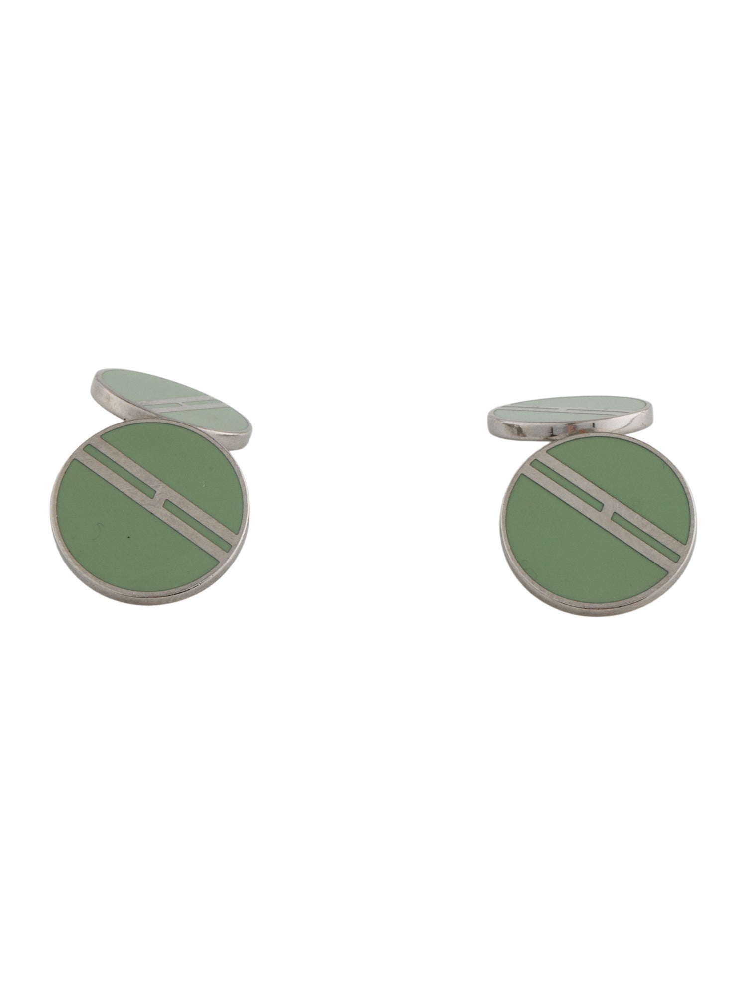 Hermès Enamel Cufflink