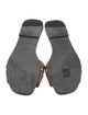 Hermès Leather Slides