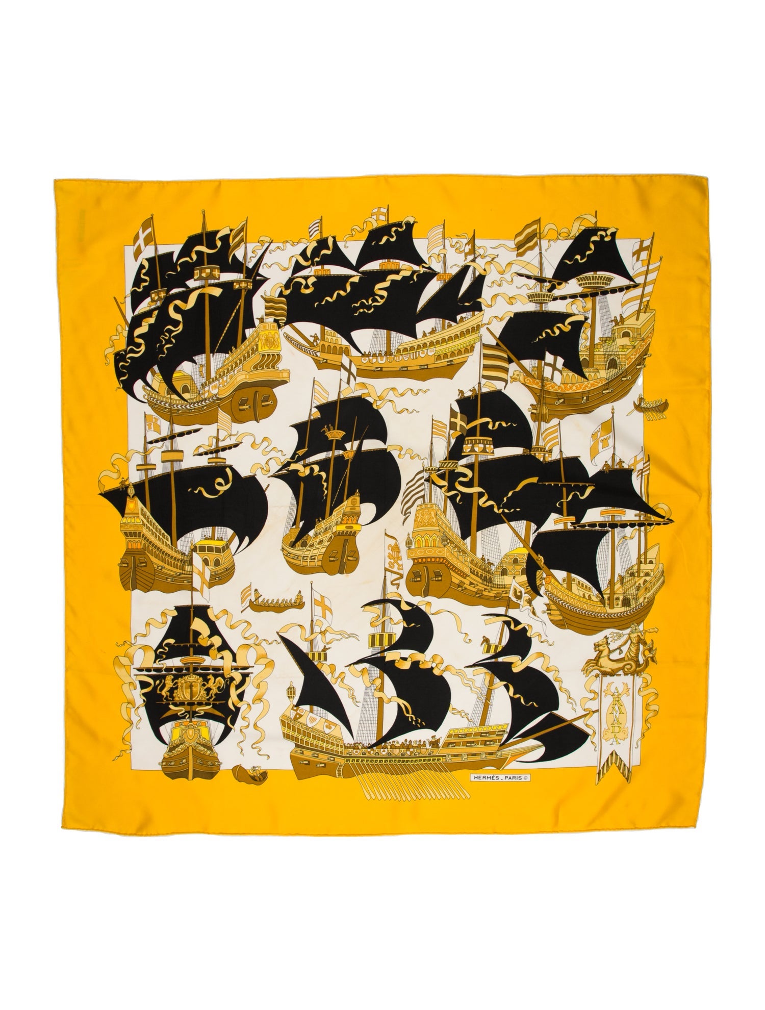 Hermès Armada Silk Scarf