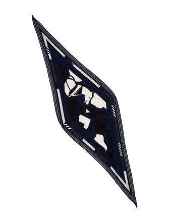 Hermès Puzzle II Mini Losange Cashmere Scarf