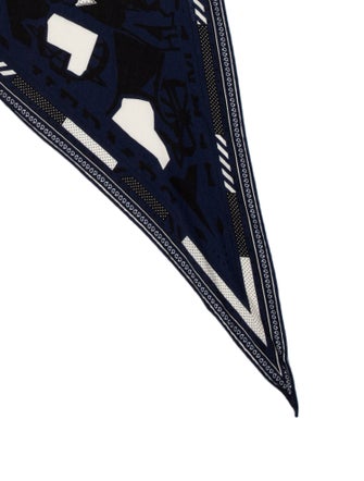 Hermès Puzzle II Mini Losange Cashmere Scarf
