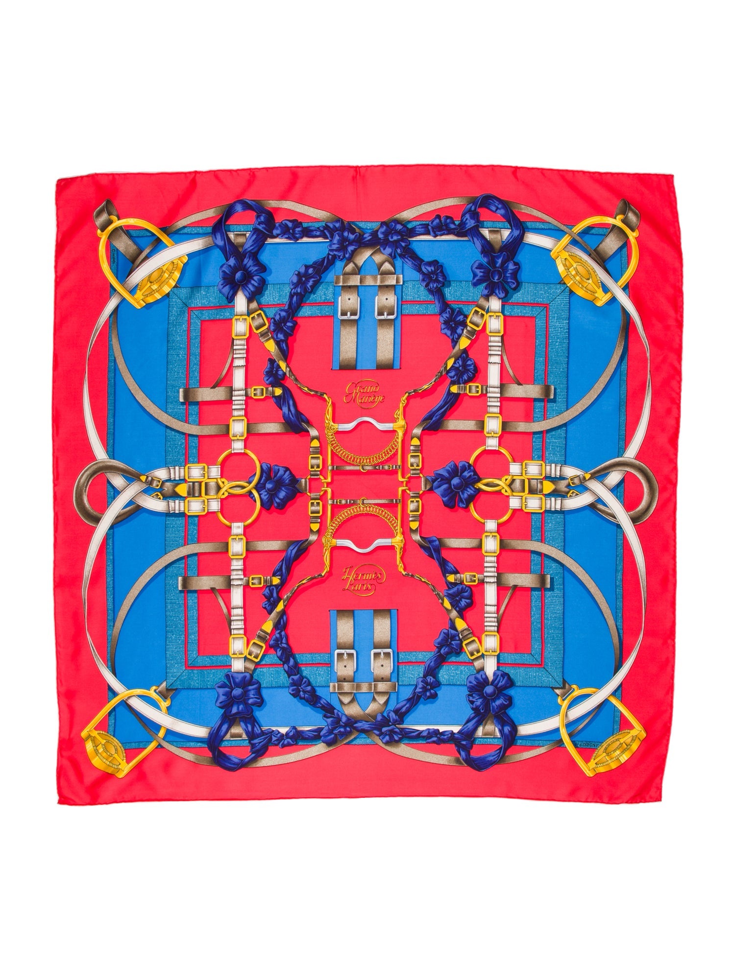 Hermès Grand Manège Silk Scarf