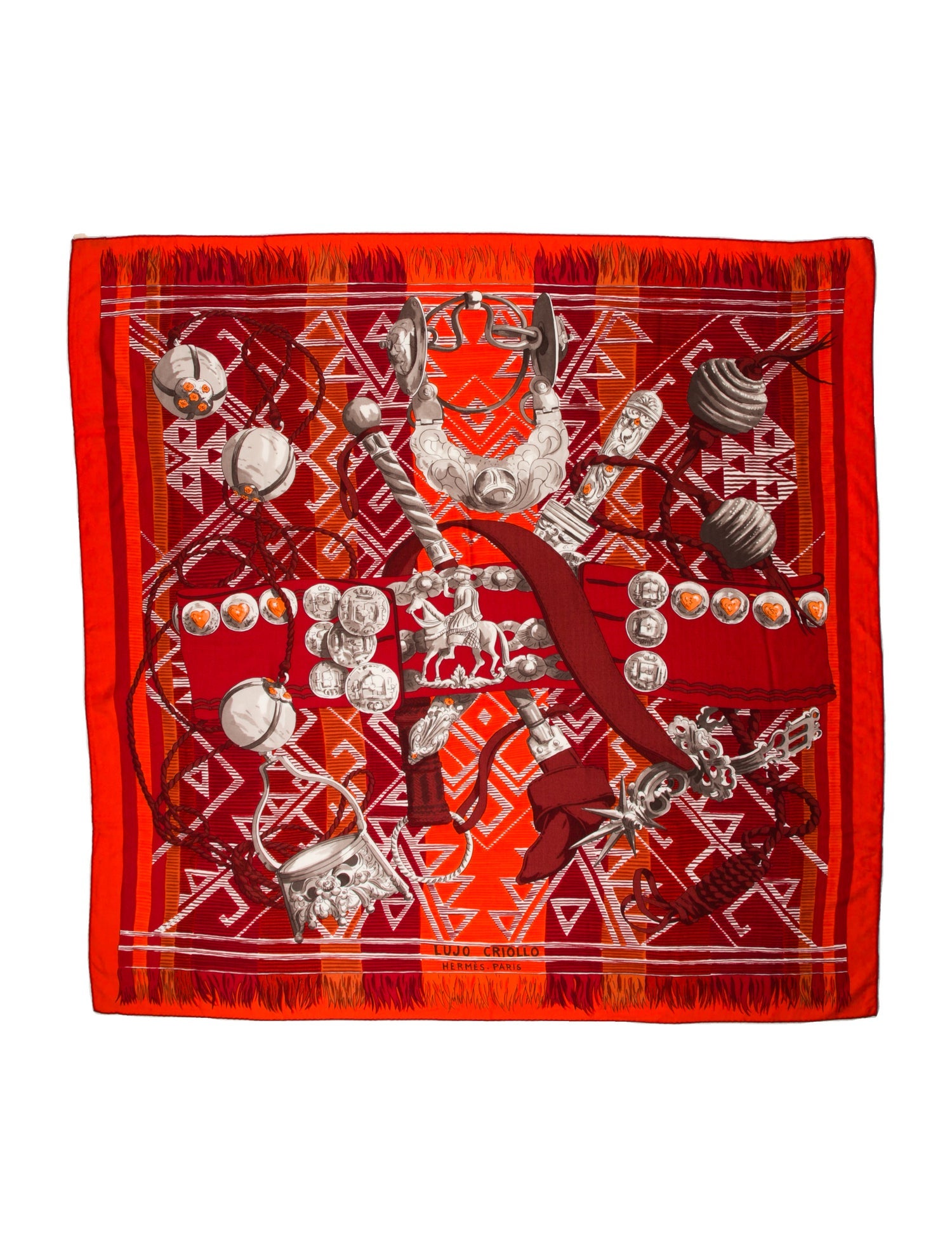 Hermès Lujo Criollo Cashmere Shawl