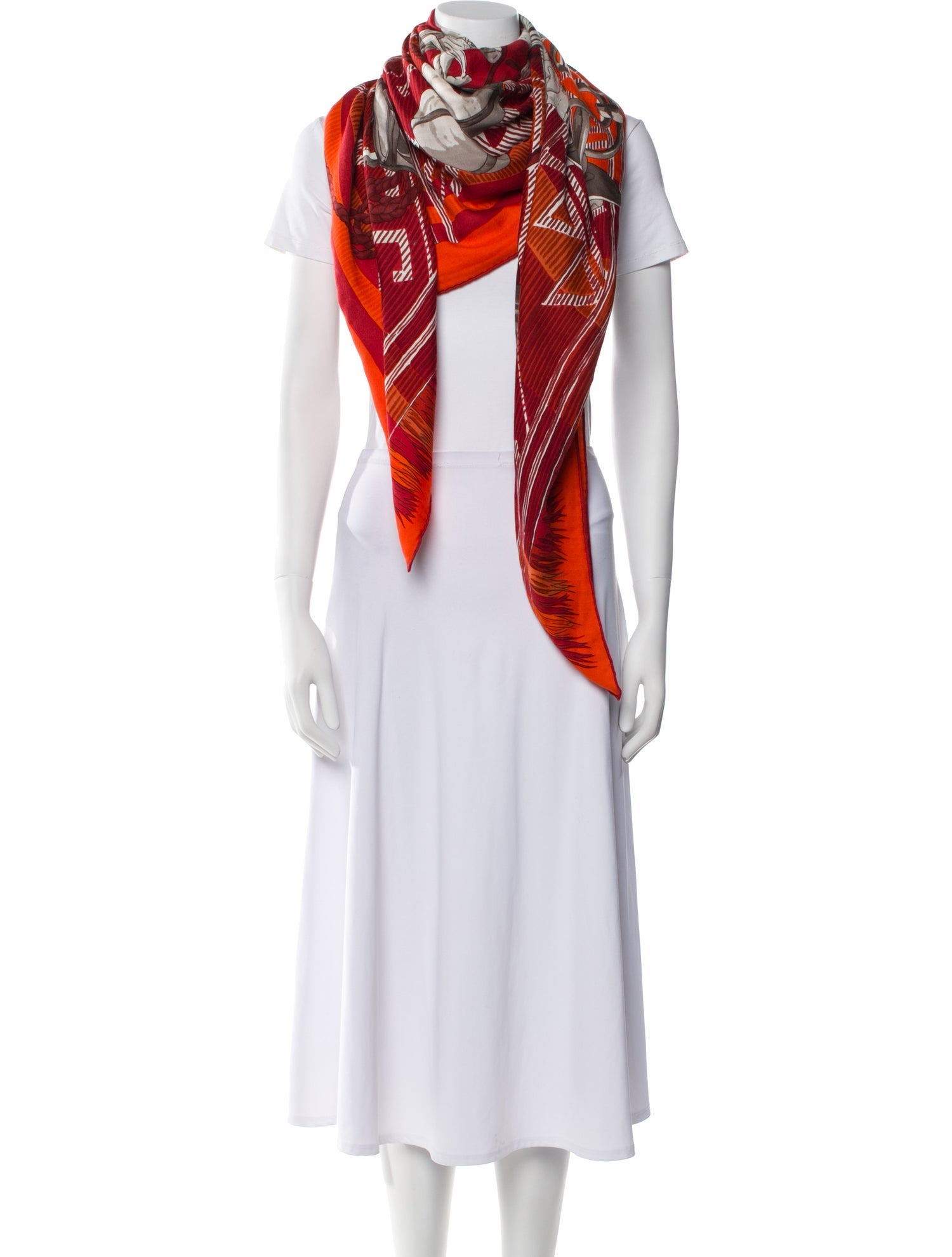 Hermès Lujo Criollo Cashmere Shawl