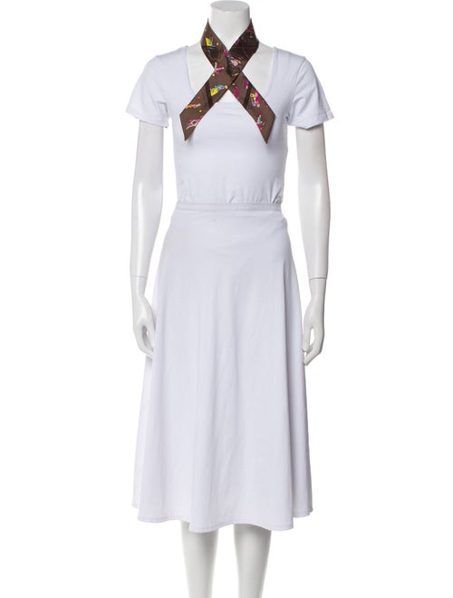 Hermès Ex Libris Les Parisiennes Silk Twilly Scarf