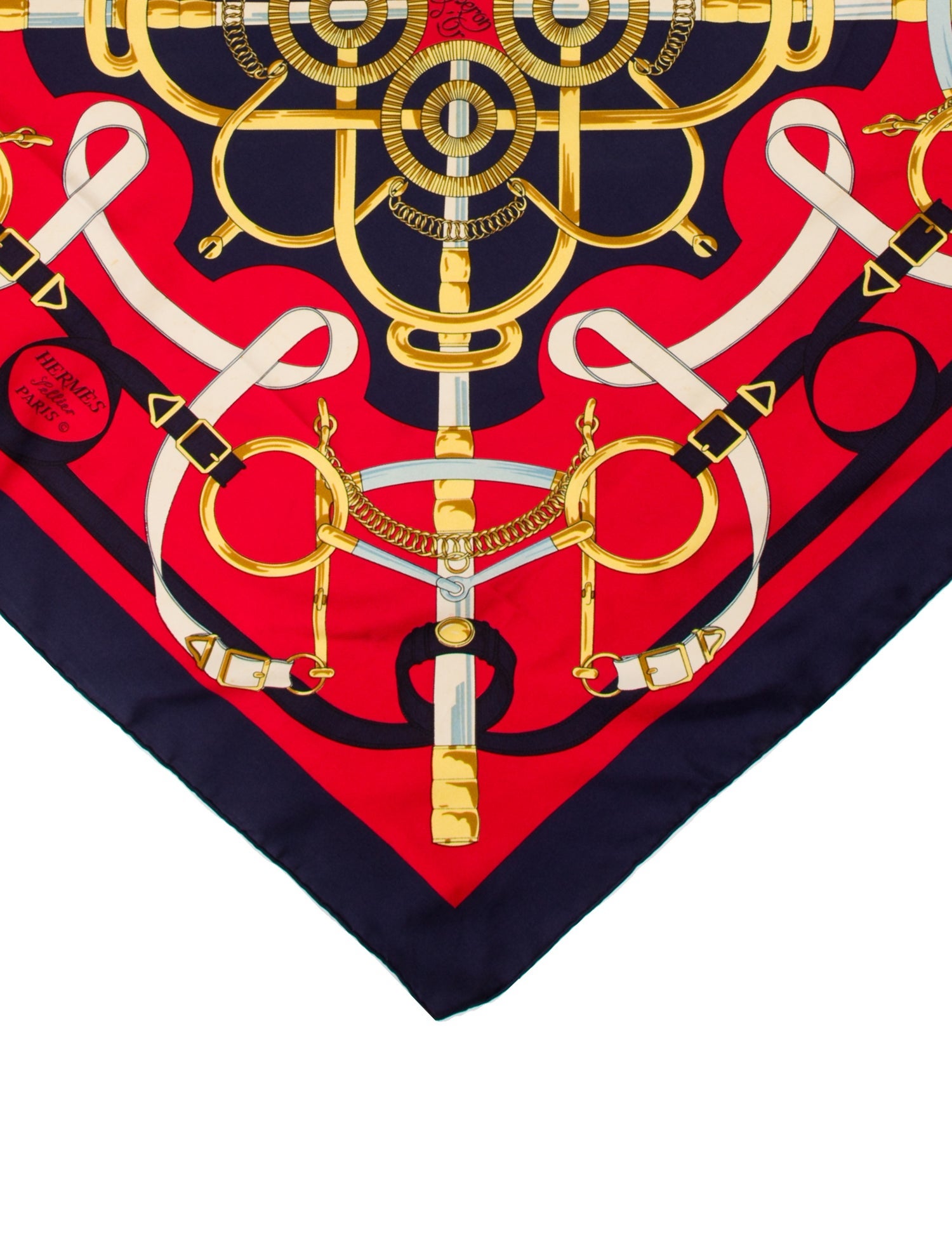 Hermès Eperon D'Or Silk Scarf