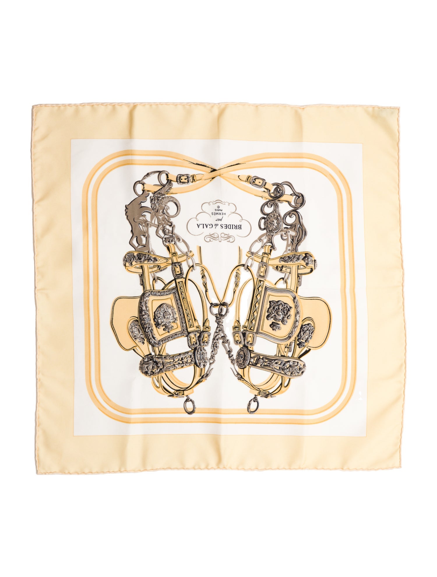 Hermès Brides de Gala Silk Scarf