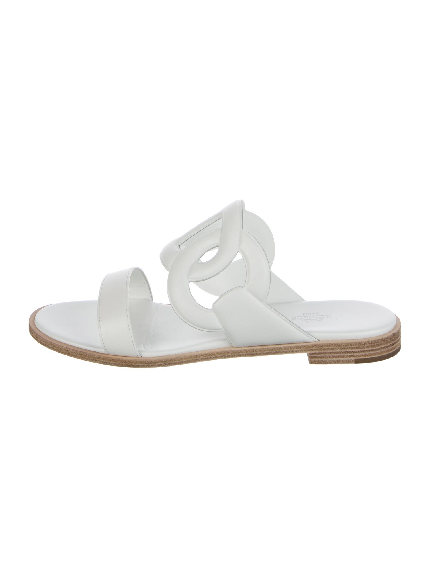 Hermès Lagune Chaîne d'Ancre Insignia Slides