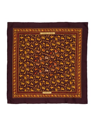 Hermès Chasse En Inde Silk Scarf