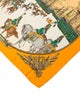 Hermès Marine Et Cavalerie Silk Scarf