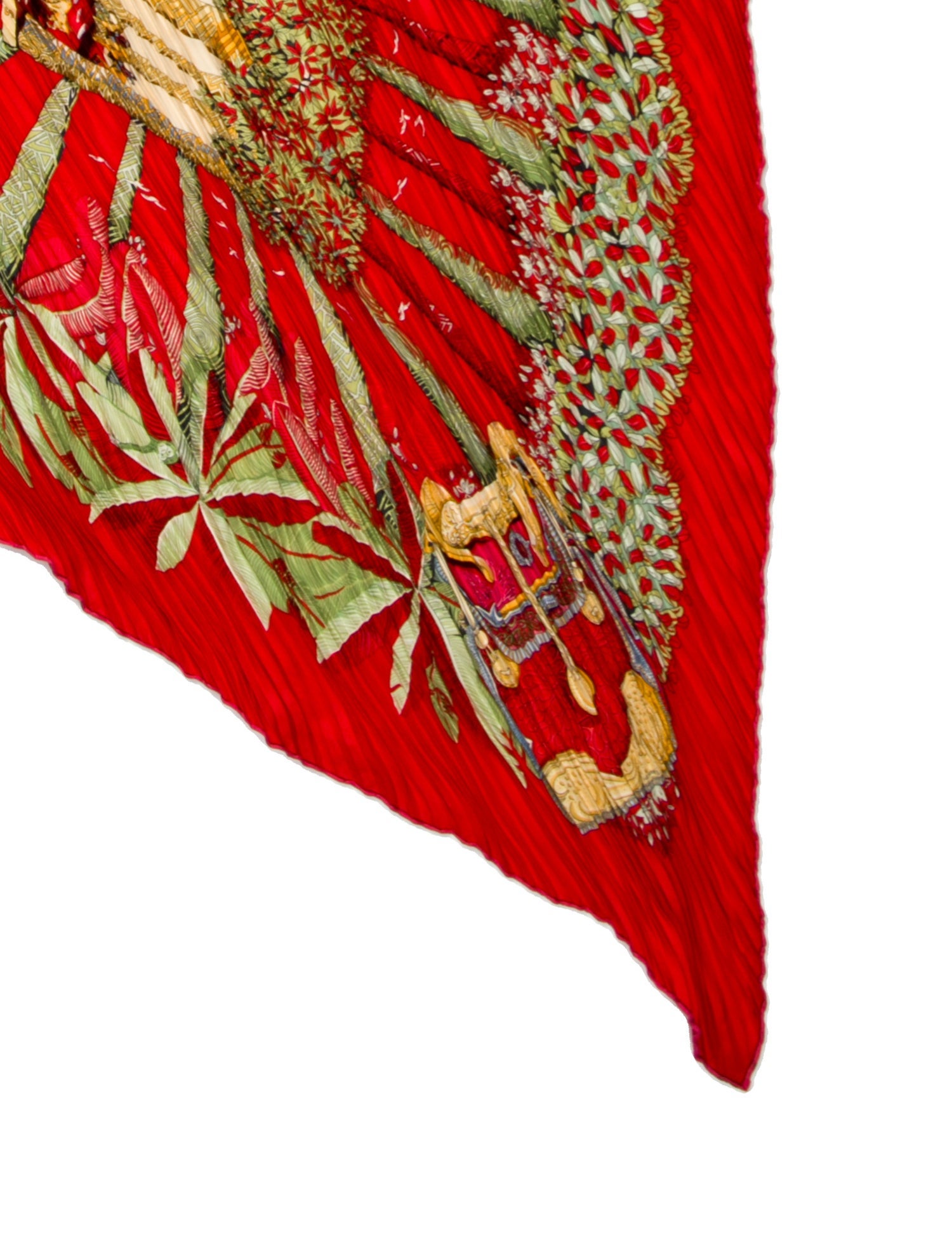 Hermès Ombres et Lumières Silk Twilly Scarf