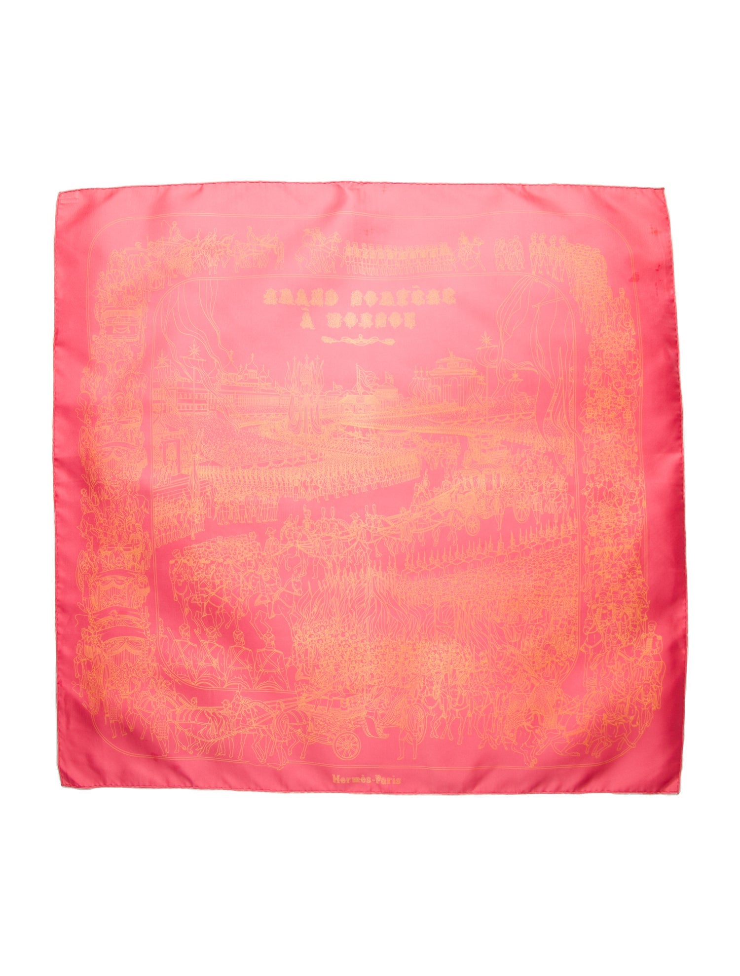 Hermès Grand Cortège À Moscou Silk Scarf