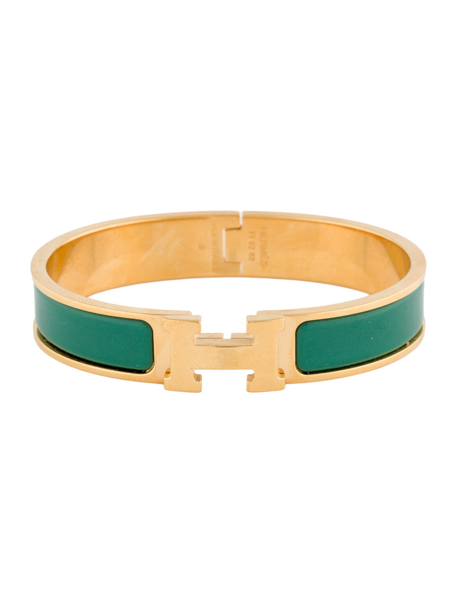 Hermès Enamel Clic H Bracelet