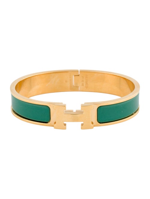 Hermès Enamel Clic H Bracelet