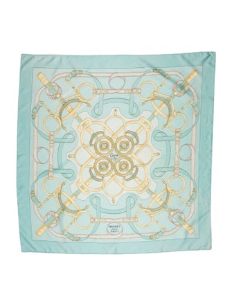 Hermès Eperon D'Or Silk Scarf