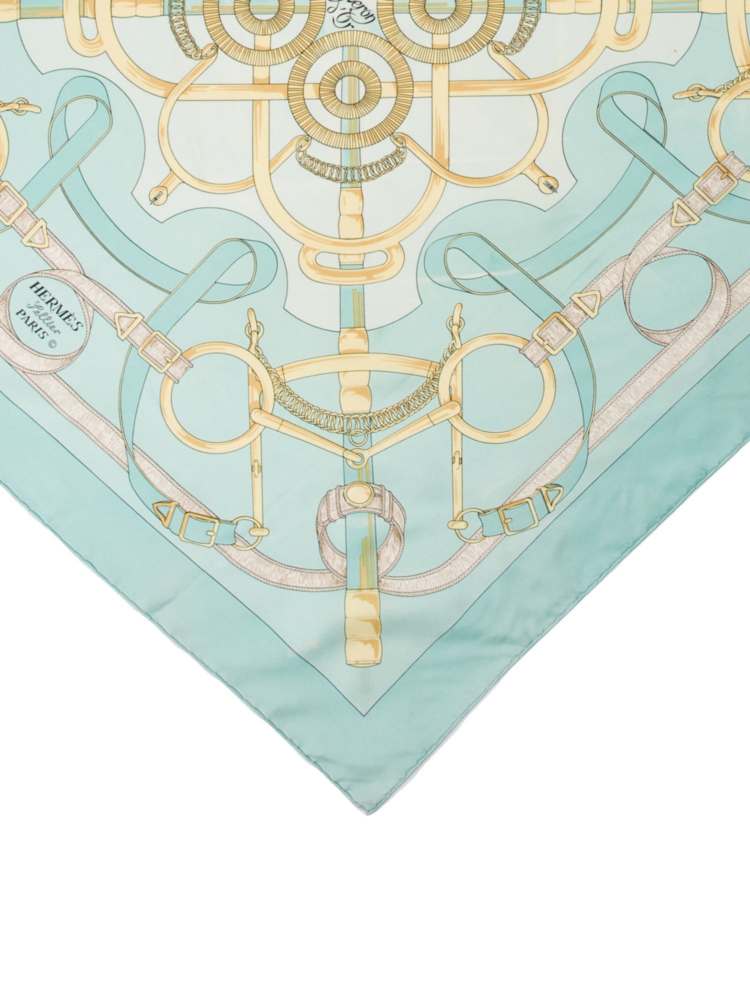 Hermès Eperon D'Or Silk Scarf