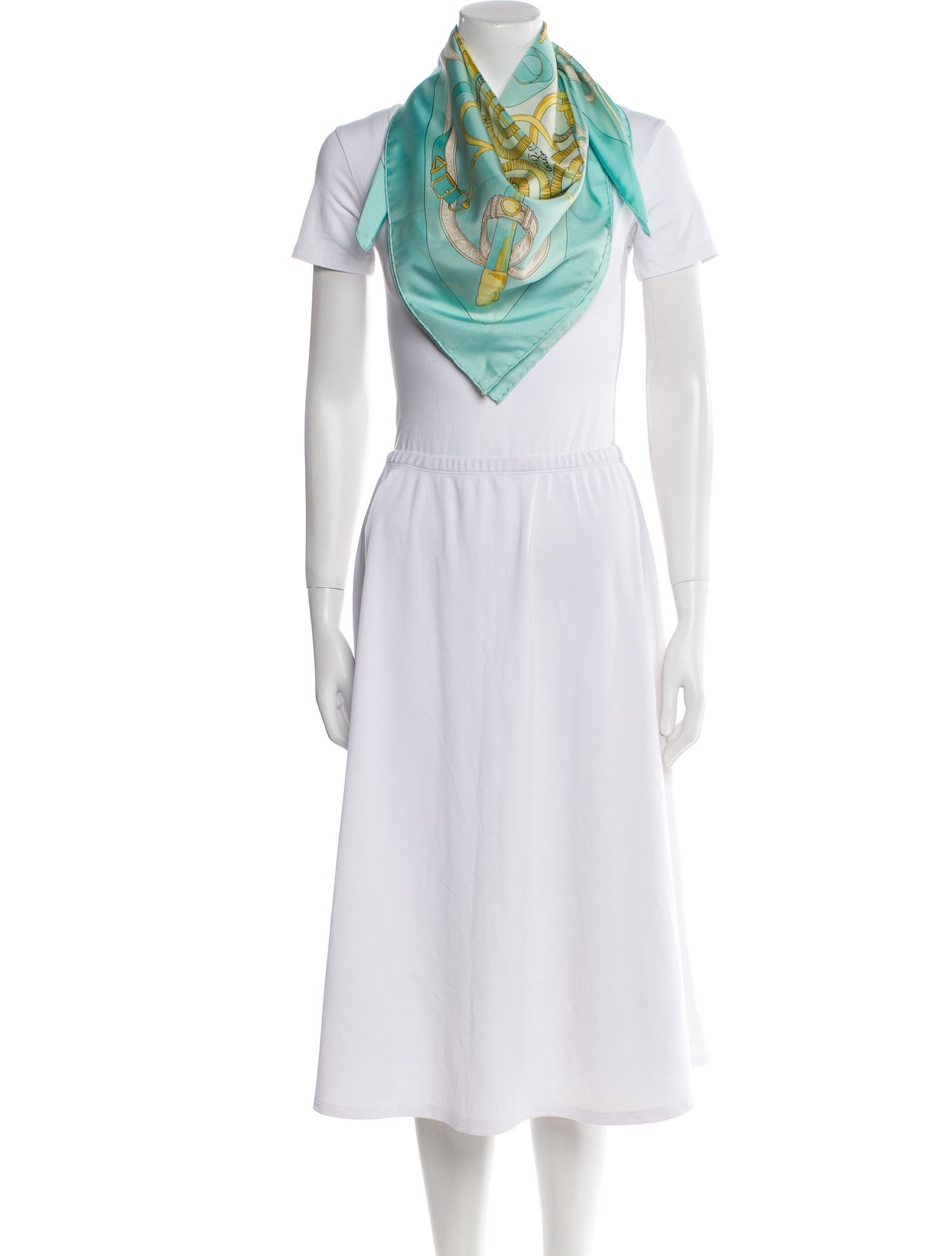 Hermès Eperon D'Or Silk Scarf