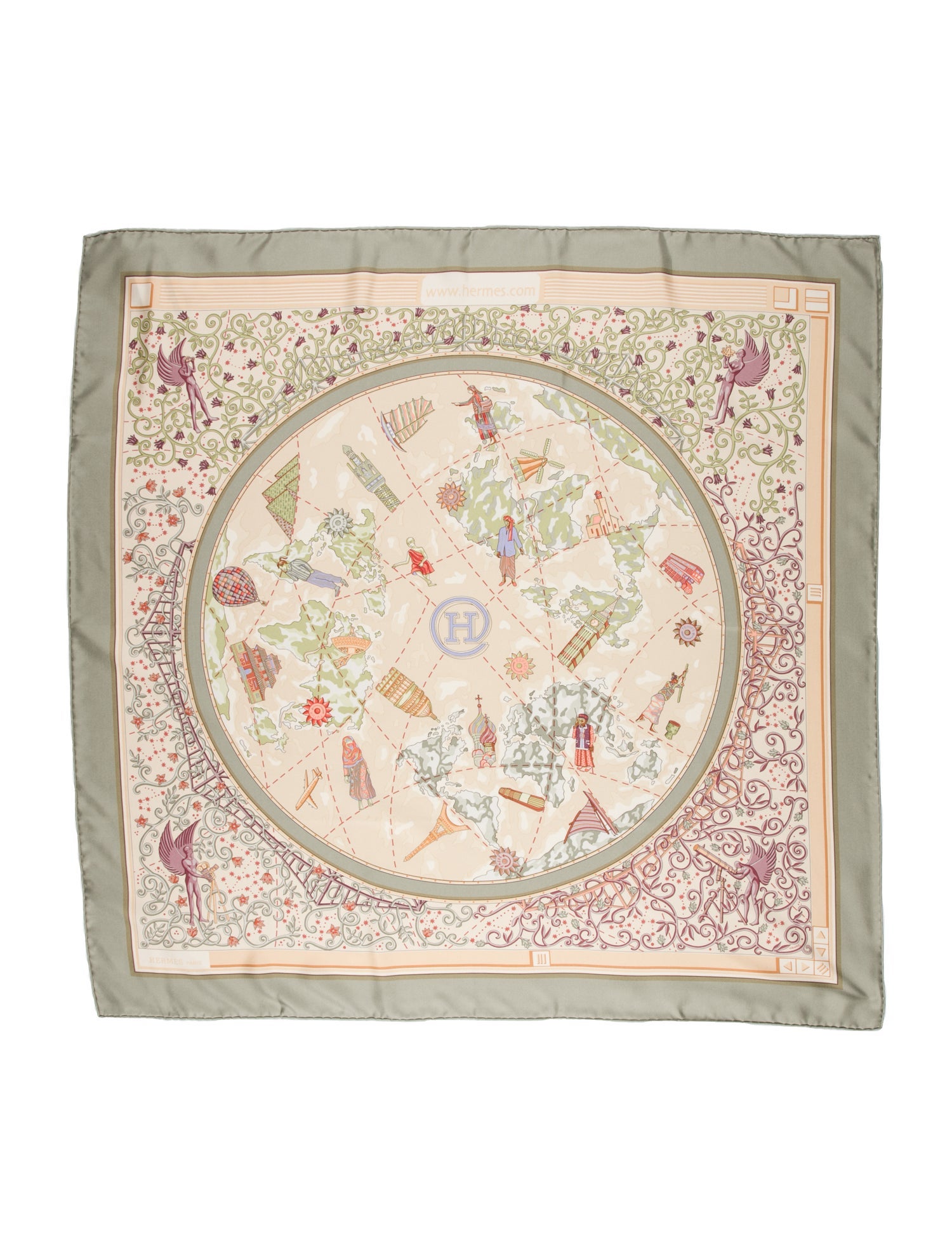 Hermès www.hermes.com Silk Scarf
