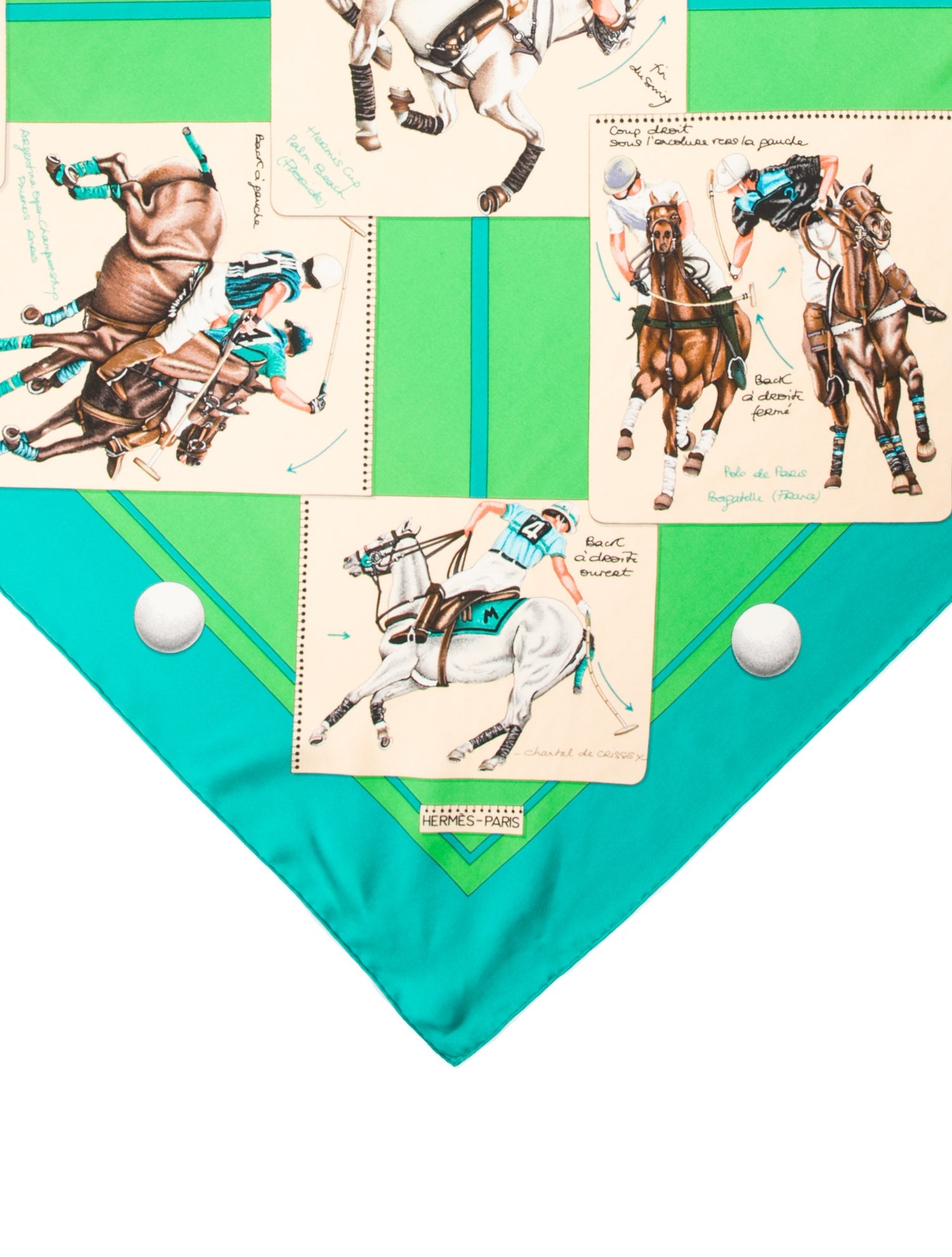 Hermès Hermès Cup Palm Beach Silk Scarf