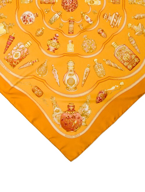 Hermès Qu'importe Le Flacon Silk Scarf