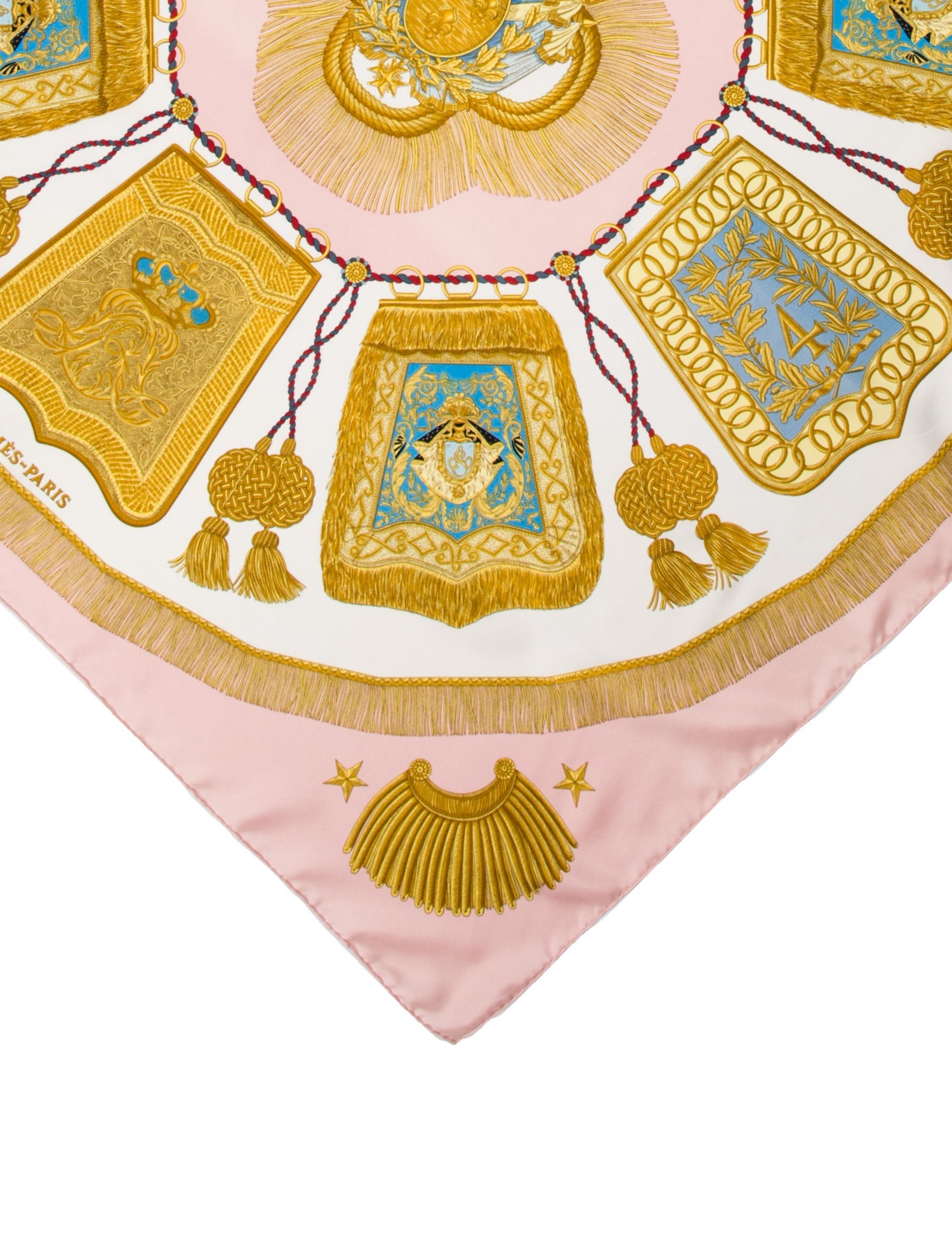 Hermès Poste et Cavalerie Silk Scarf