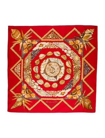 Hermès Rocaille Silk Scarf