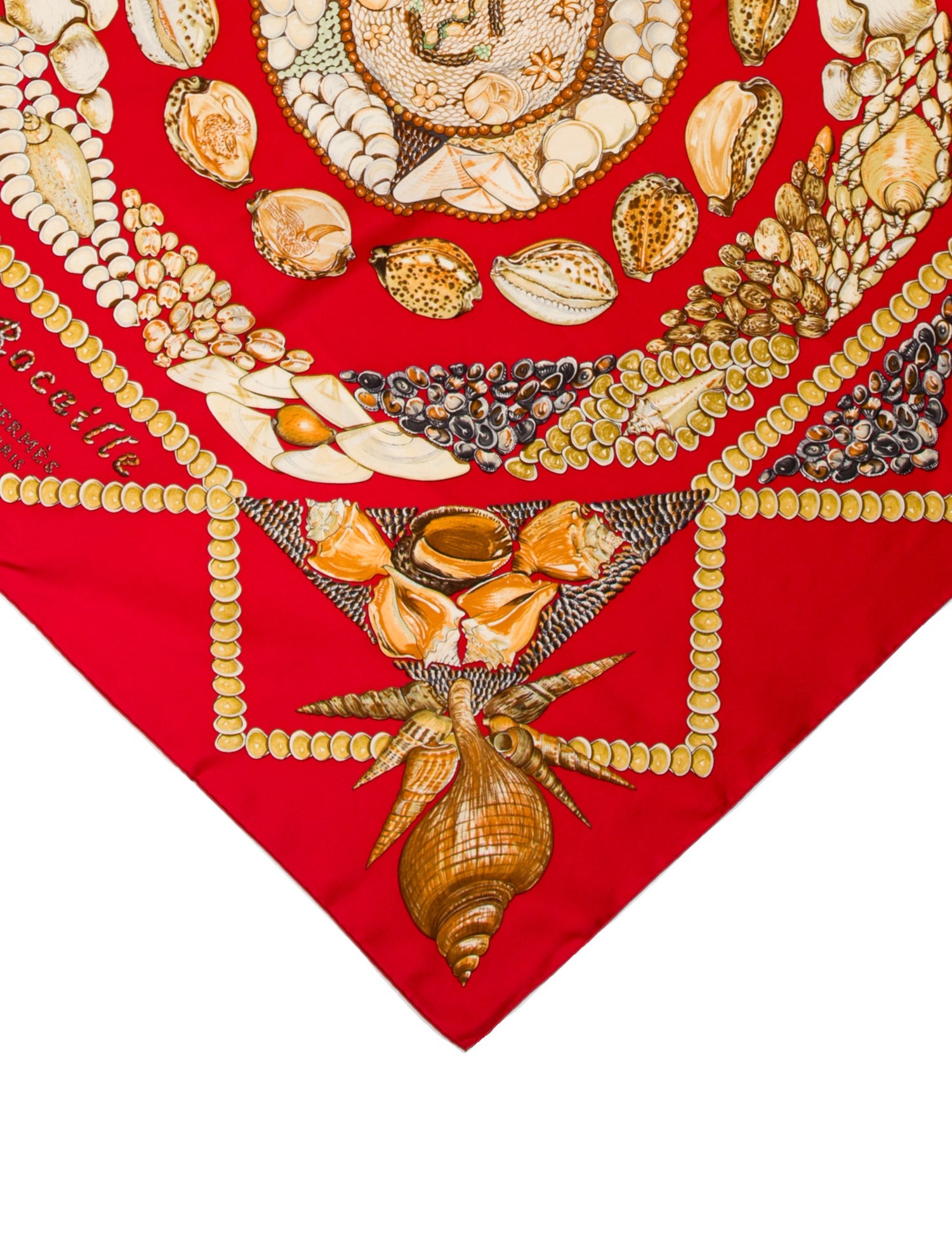 Hermès Rocaille Silk Scarf