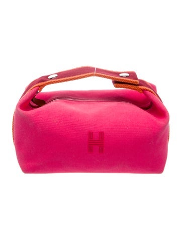 Hermès Cosmetic Bags Small Toile Bride-A-Brac Case