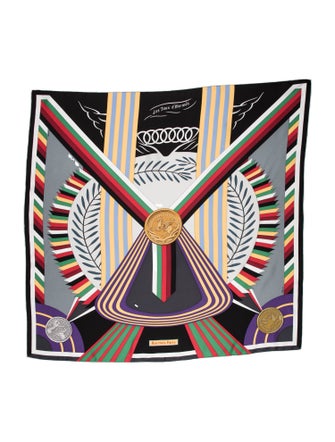 Hermès Les Jeux d'Hermes Silk Scarf