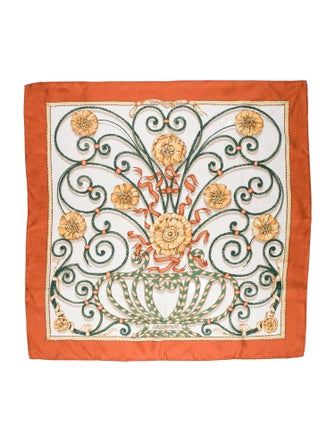 Hermès Jouvence Jacquard Silk Scarf
