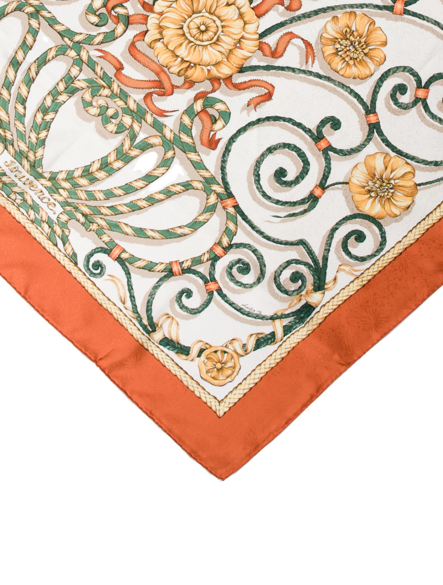 Hermès Jouvence Jacquard Silk Scarf