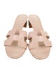 Hermès Oasis Leather Slides