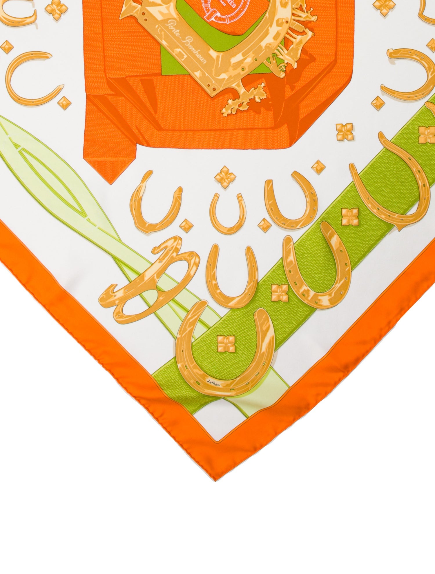 Hermès Porte Bonheur Silk Scarf