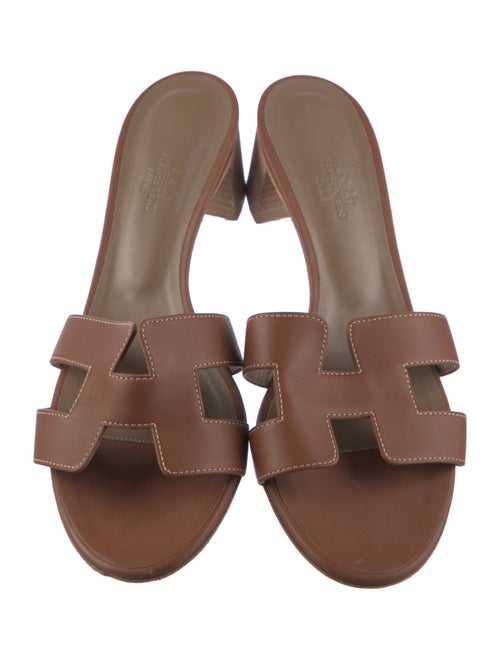 Hermès Oasis H Logo Sandals