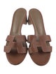 Hermès Oasis H Logo Sandals