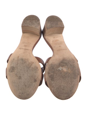 Hermès Oasis H Logo Sandals