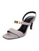 Hermès Glamour 95 H Logo Slingback Sandals