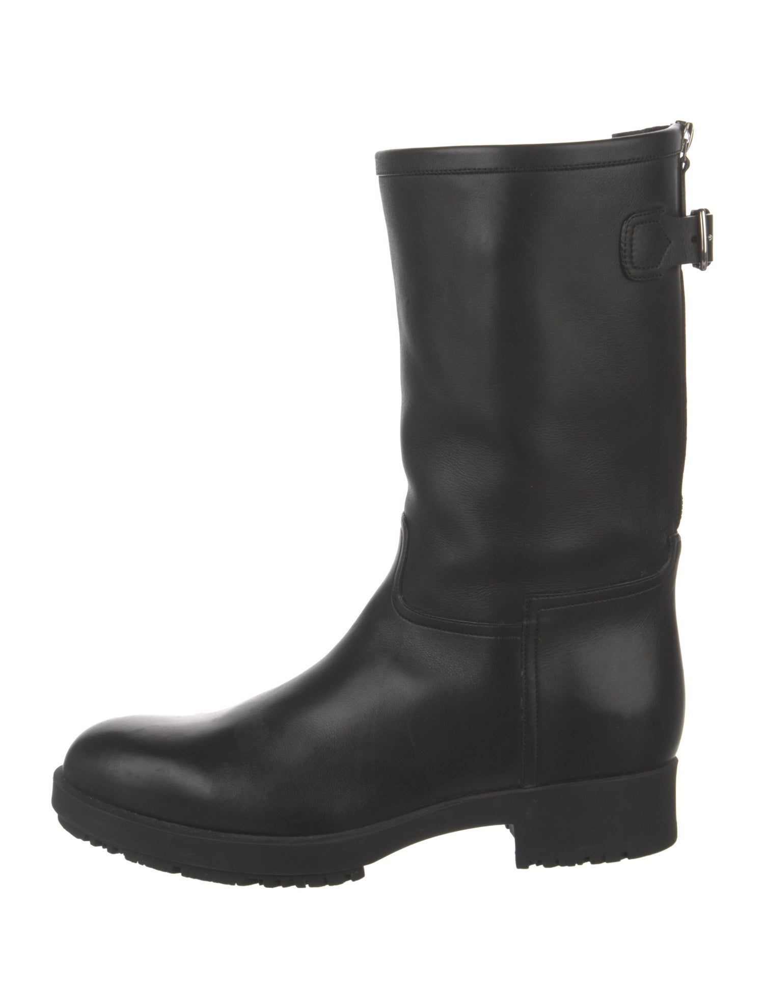 Hermès Jeep Boots Leather Rain Boots