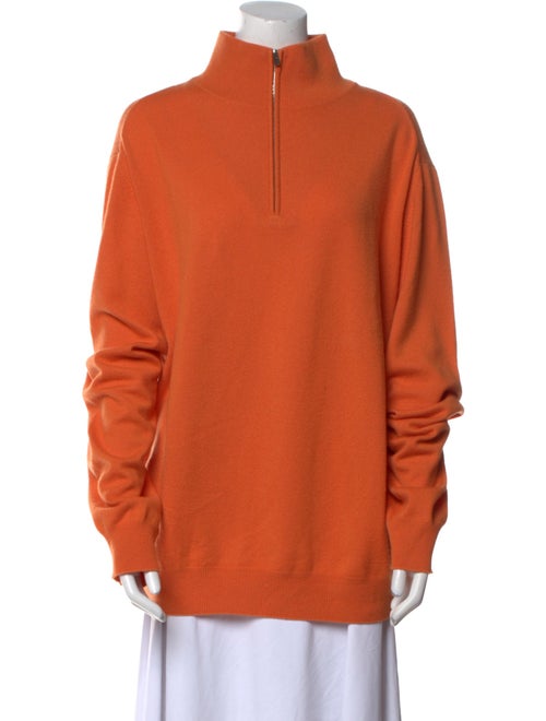 Hermès Cashmere Turtleneck Polo Sweater