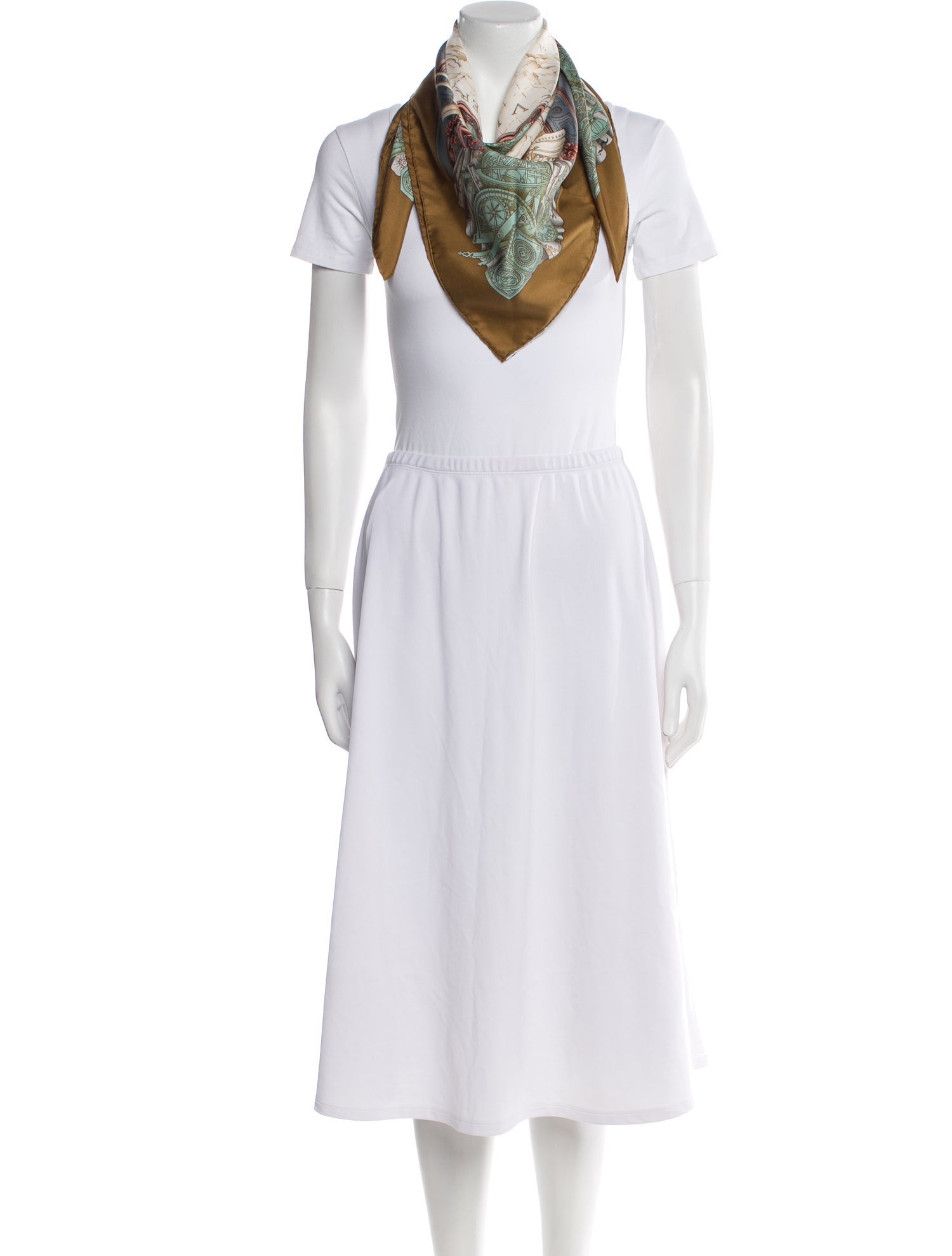 Hermès Azulejos Silk Scarf