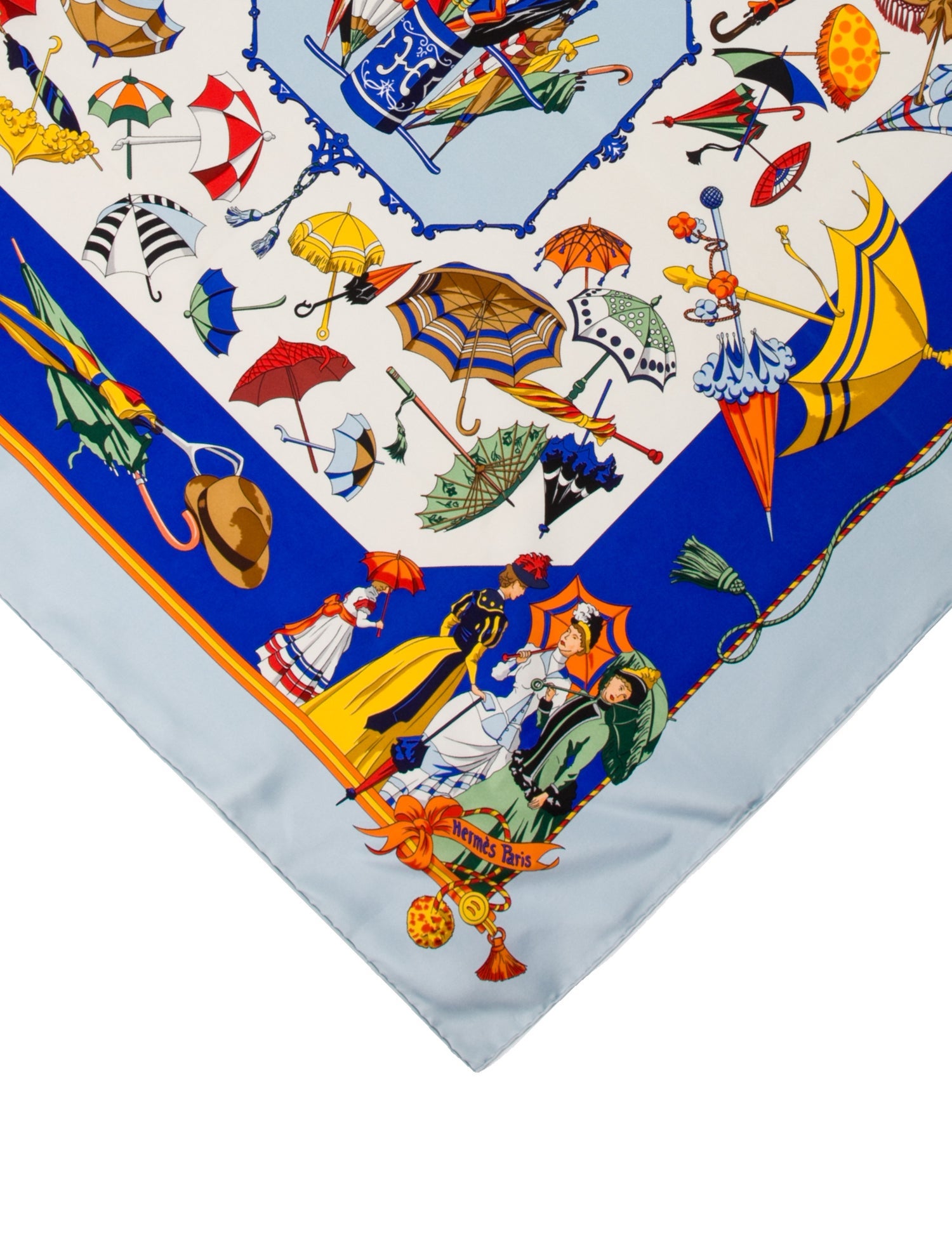 Hermès Ombrelles et Parapluies Silk Scarf