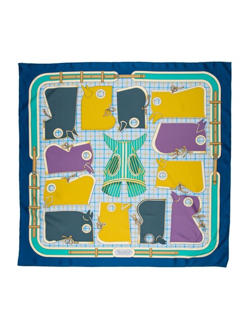 Hermès Camails Silk Scarf