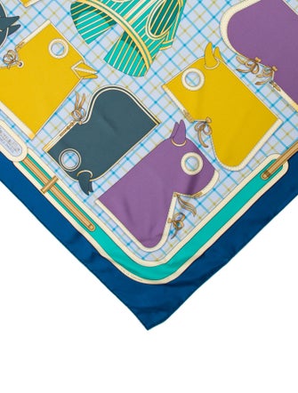Hermès Camails Silk Scarf