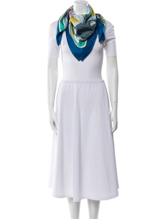 Hermès Camails Silk Scarf