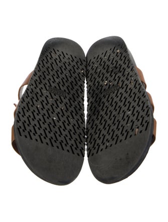 Hermès Chypre Leather Slides