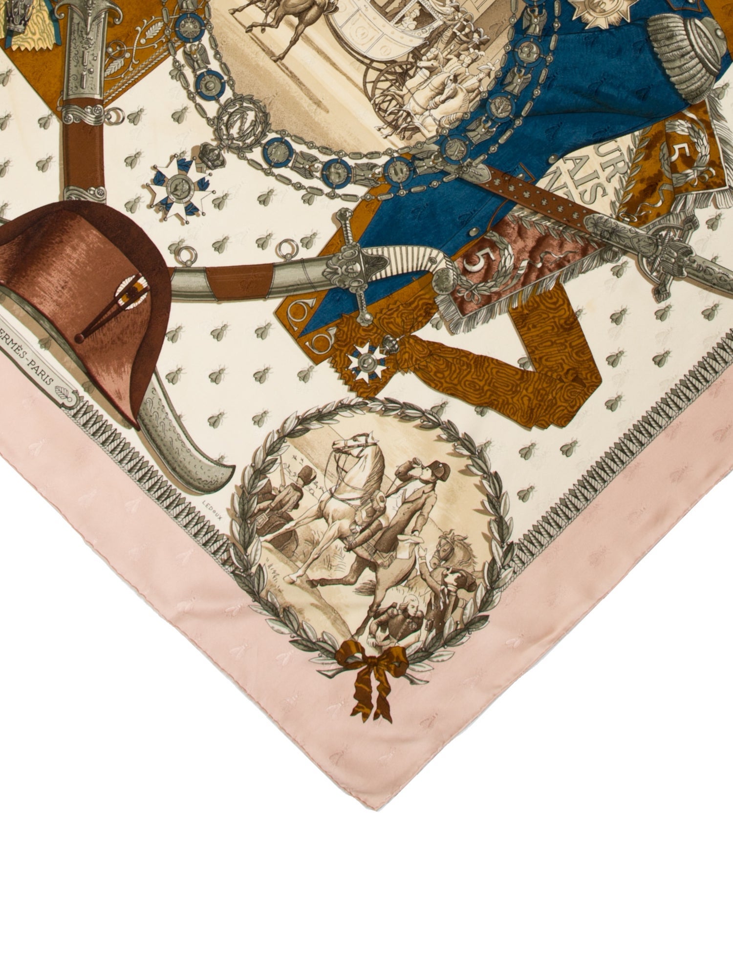 Hermès Napoléon Jacquard Silk Scarf