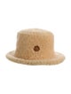 Hermès Shearling Fauve Bucket Hat