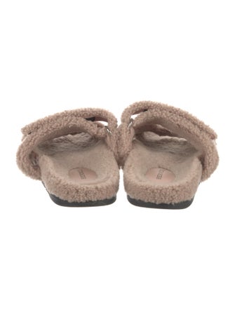 Hermès Chypre Shearling Slides