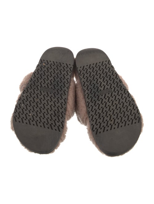 Hermès Chypre Shearling Slides